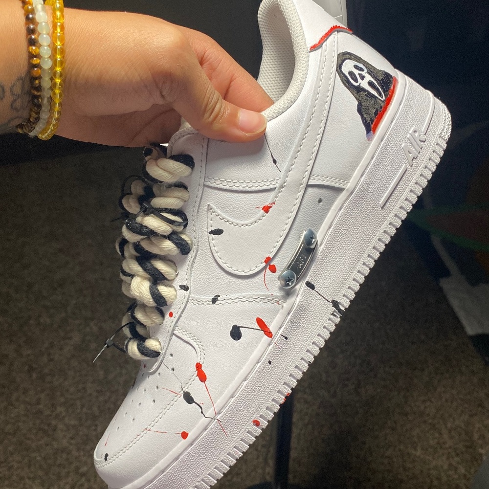 GHOSTFACE nike air force one custom
